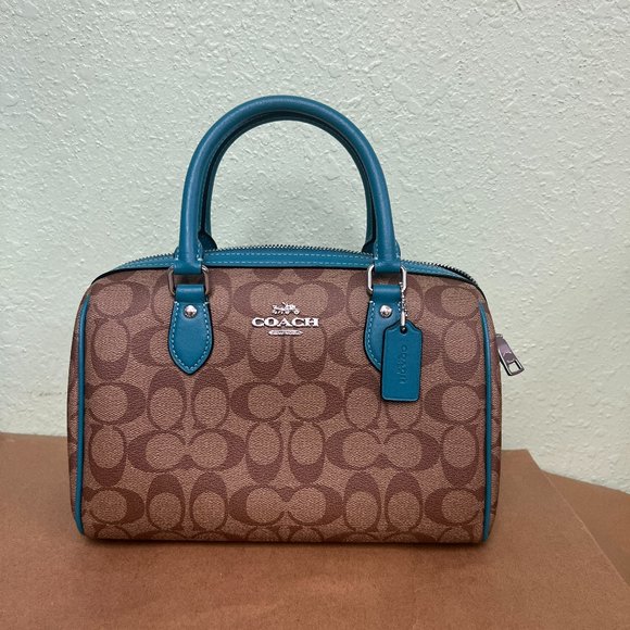 Coach Rowan Satchel In Signature Canvas ch280 - Picture 1 of 8